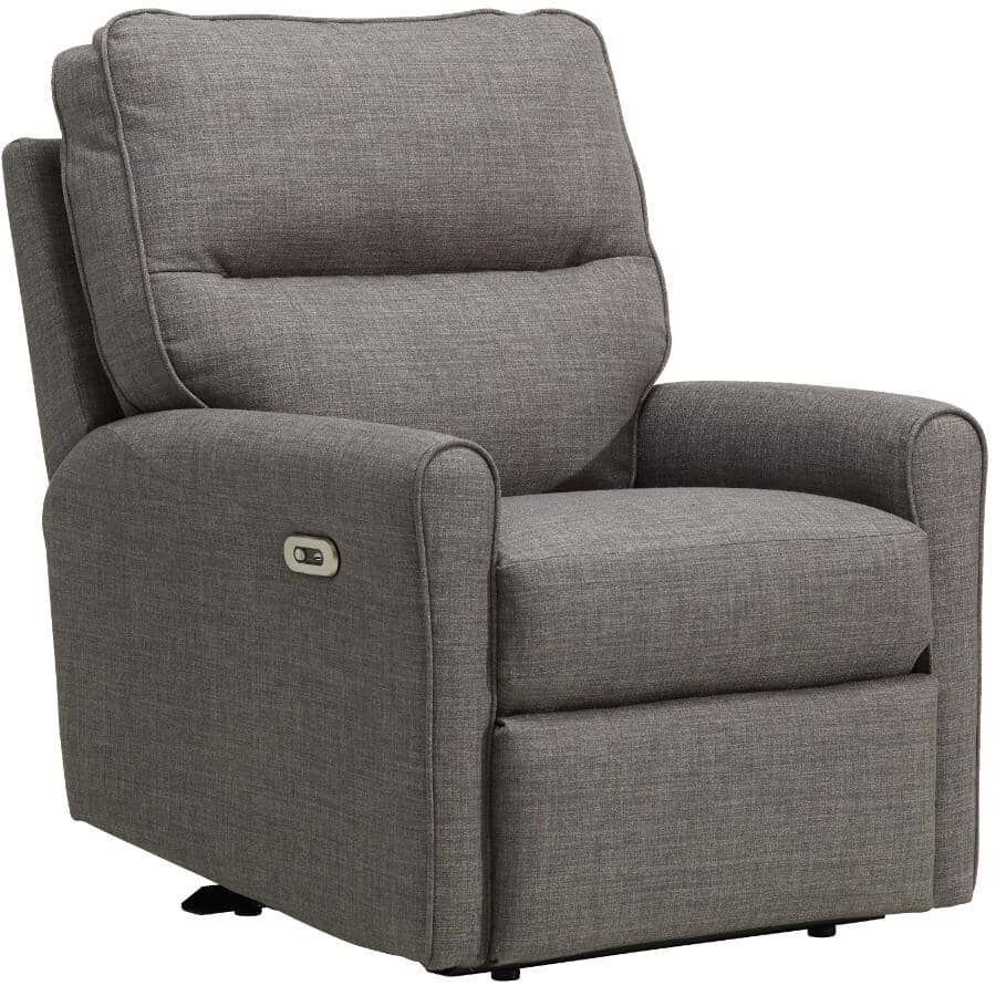 DECOR-REST FURNITURE:Power Recliner with USB Port - Restore Charcoal