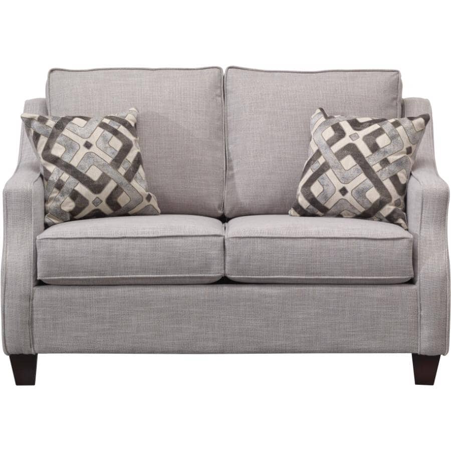 PAIANO:Loveseat - Conversation Silver