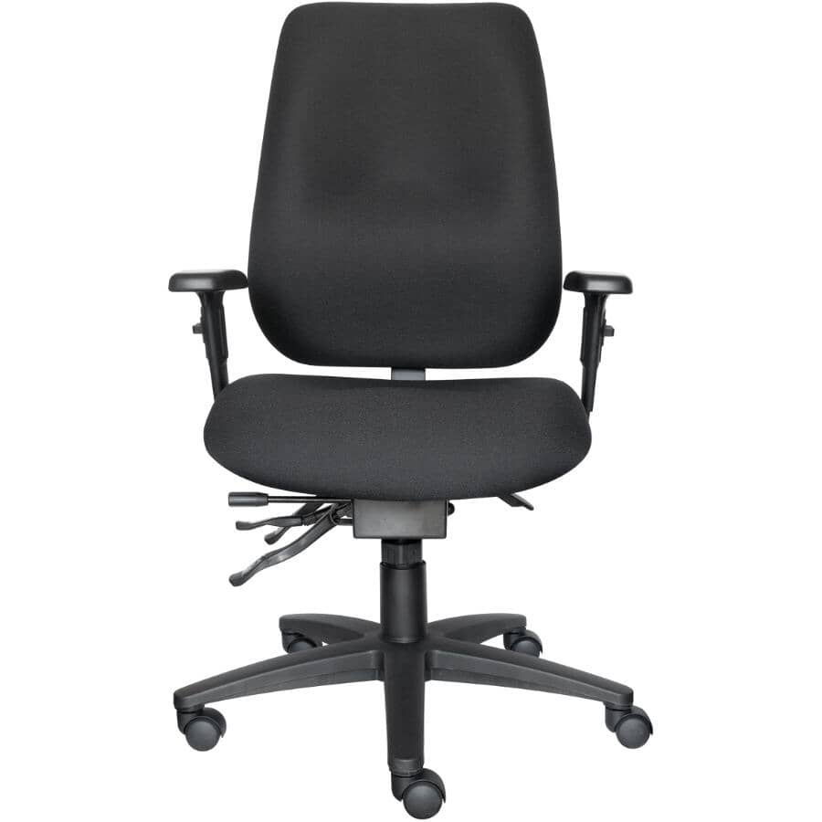 CANERGO:Ergonomic Mid Back Multi-Tilter Office Chair