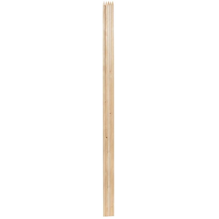 3/4" x 6' Hardwood Plant Stakes - 5 Pack