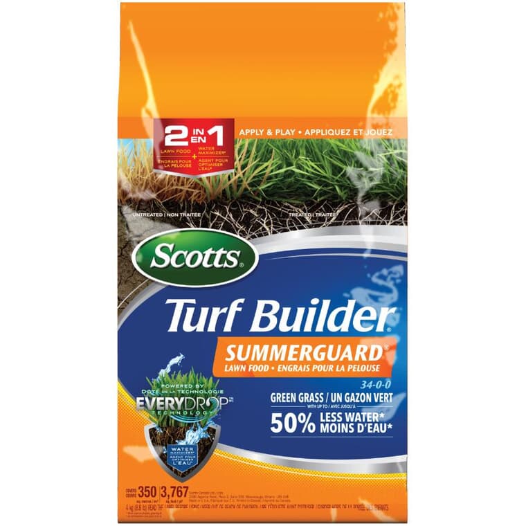 Turf Builder Summerguard 2 in 1 Fertilizer (34-0-0) - 4 kg