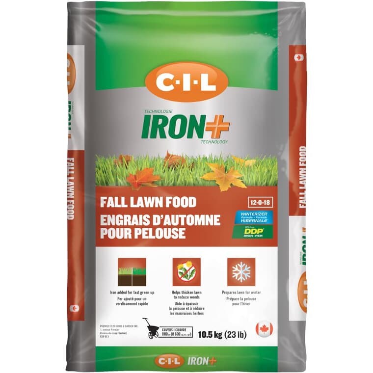 10.5kg 12-0-18 Iron+ Fall Fertilizer