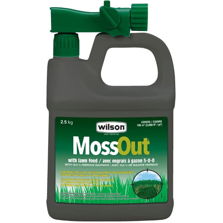 MossOut Moss Control - with Lawn Food, 2 L
