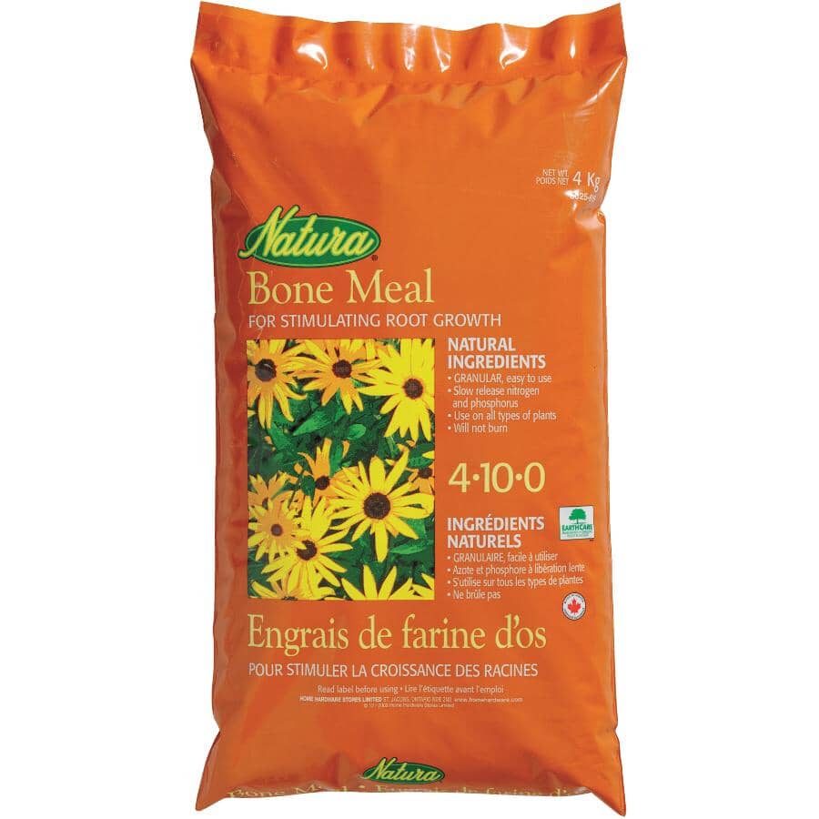 NATURA 4kg 4100 Bone Meal Fertilizer Home Hardware