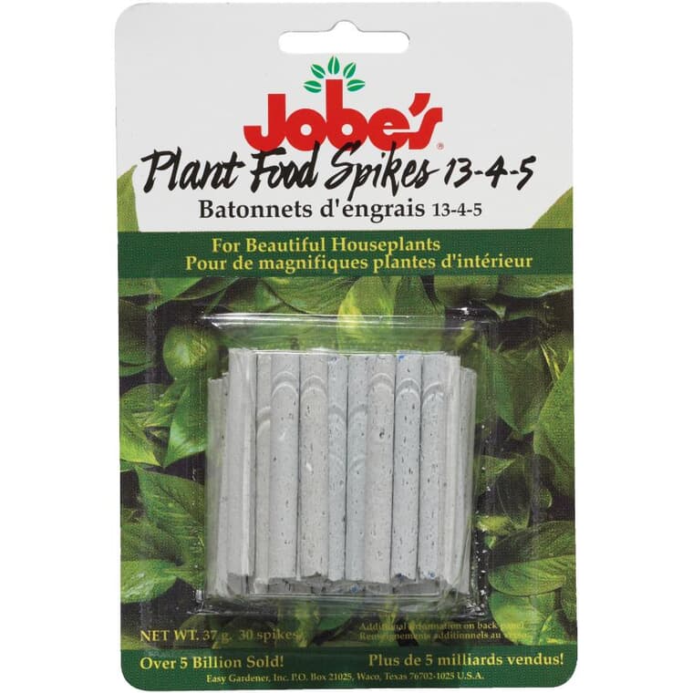 Paquet de 30 bâtonnets d'engrais pour plantes d'intérieur