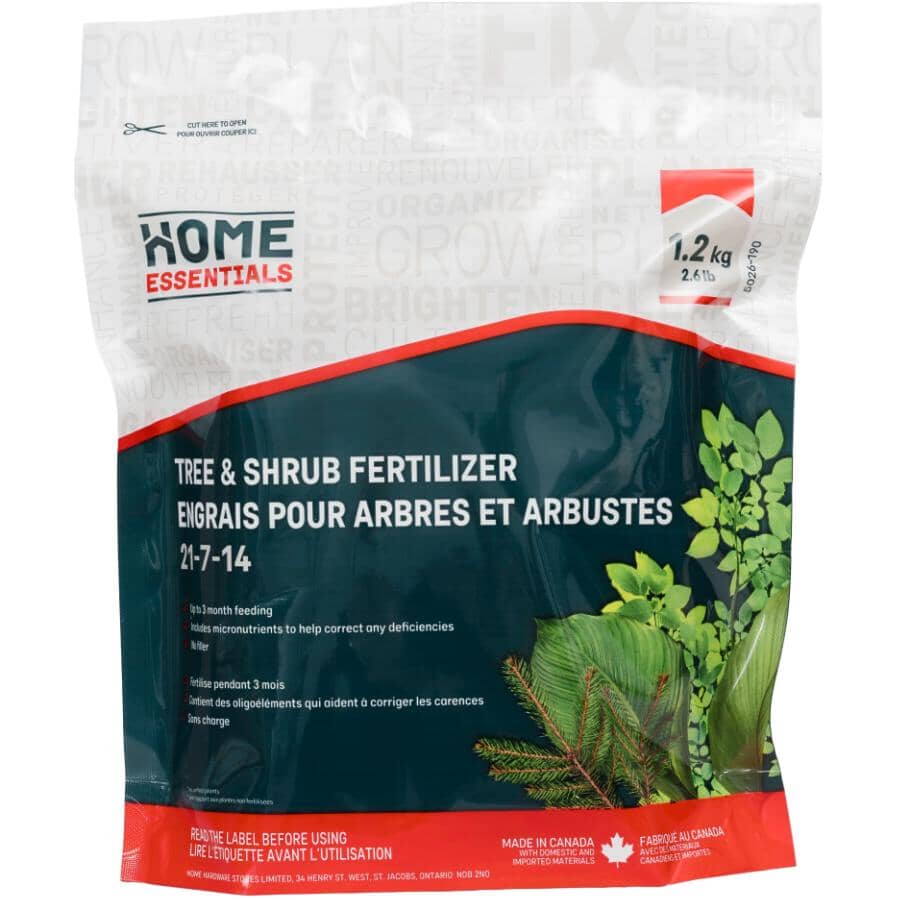 HOME ESSENTIALS 21-7-14 Tree and Shrub Fertilizer | Home Hardware - Where To Buy Turf Royale 21 7 14