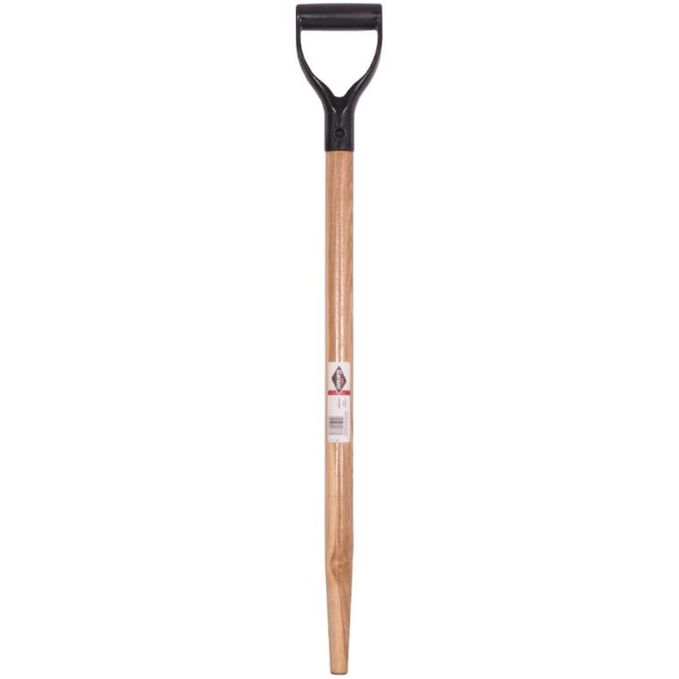 36" D-Shape Shovel Handle, with Plastic Grip