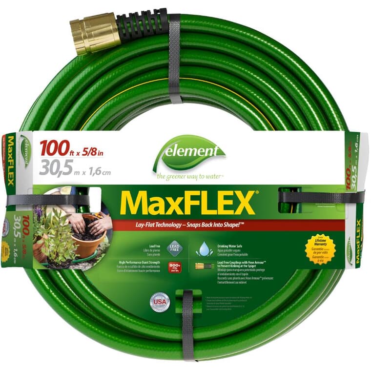 5/8" x 100' MaxFlex Garden Hose