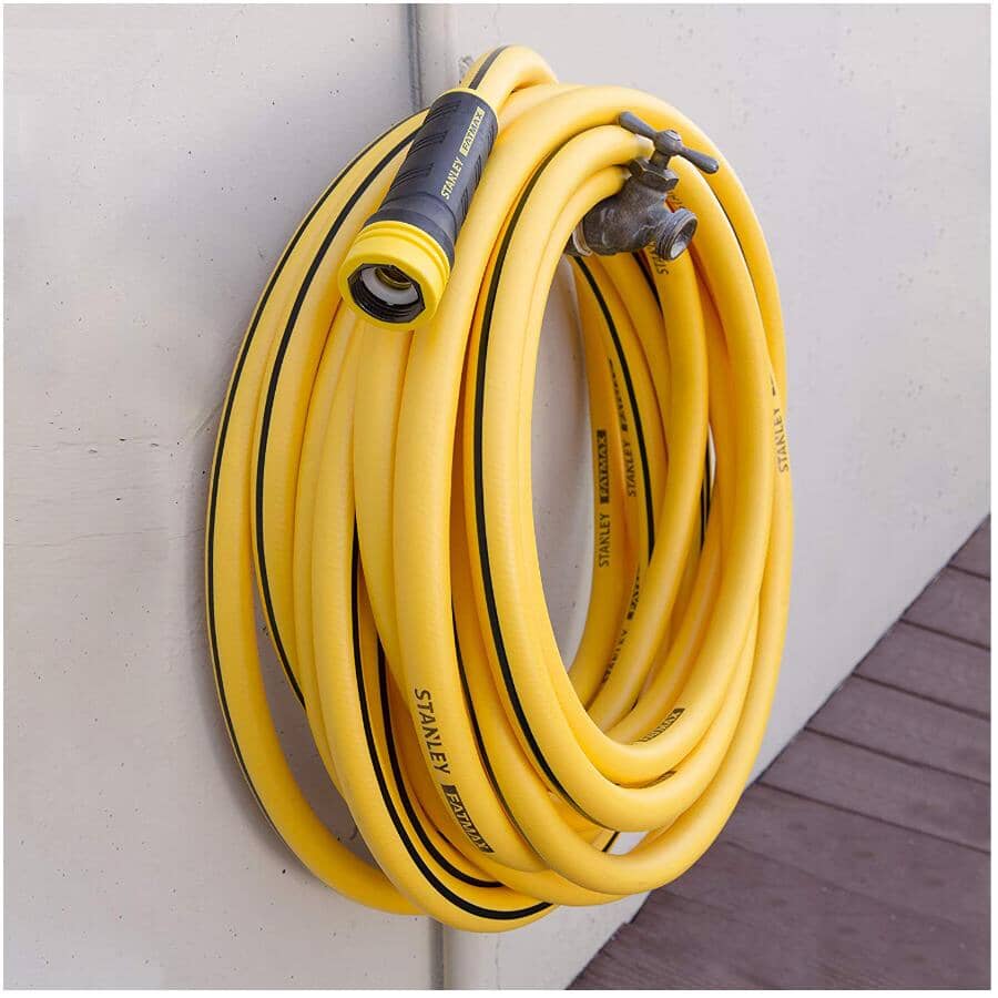 Pattern Hose STANLEY 60' FATMAX Pro Grade Garden Hose with 8 Pattern Nozzle | Home ...