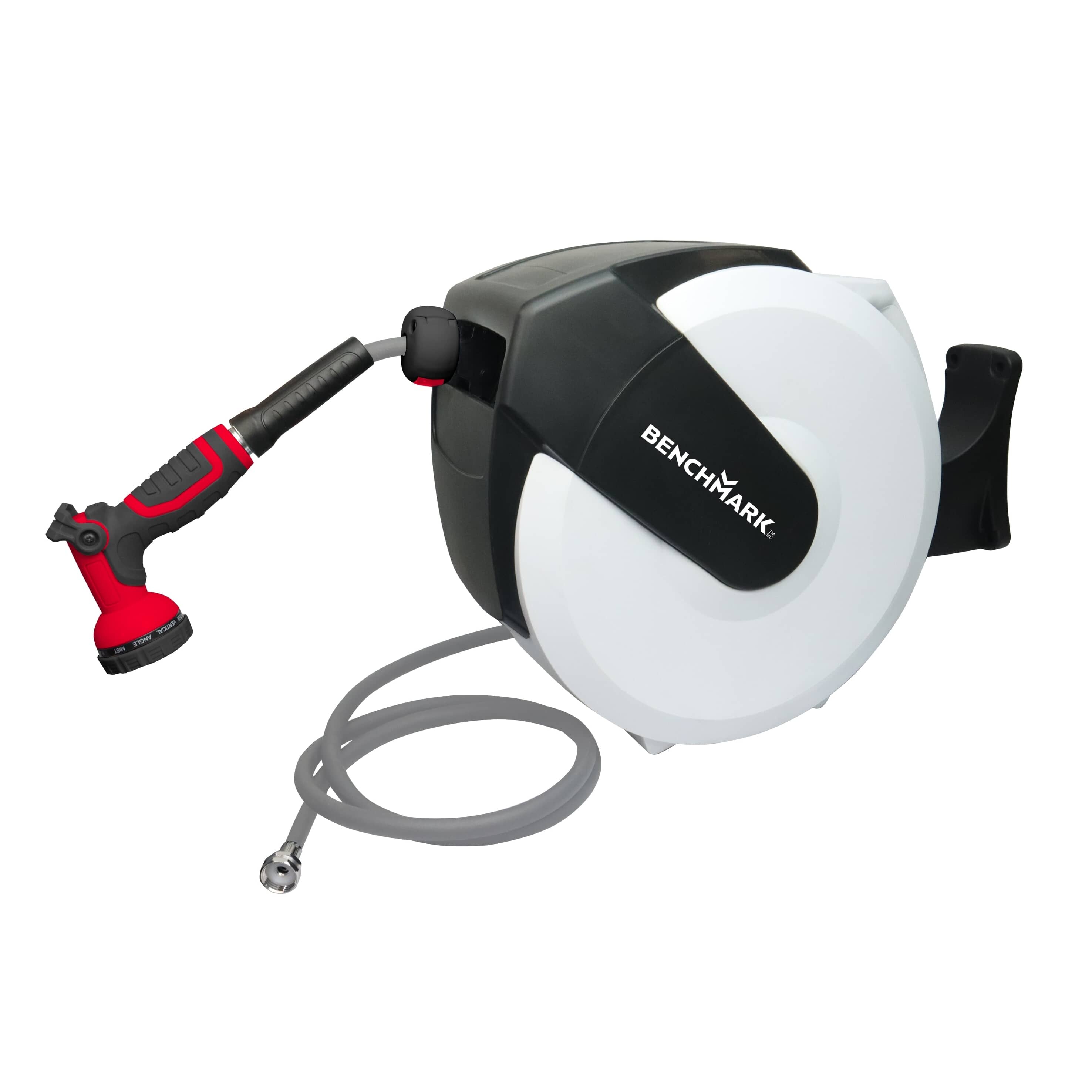 BENCHMARK Wall Mounted Reel with 85' Garden Hose | Home Hardware