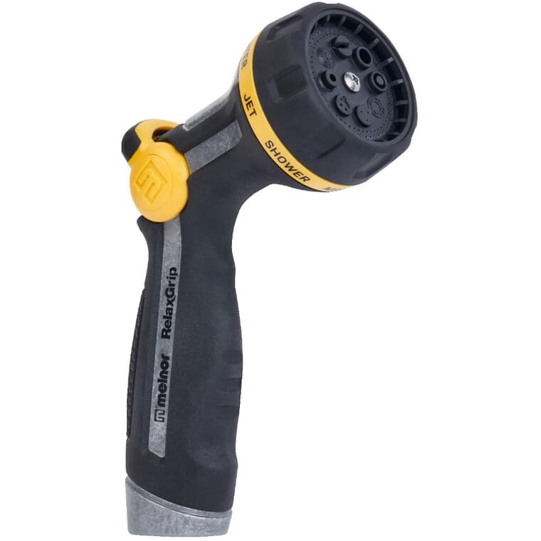 8 Pattern Metal Hose Nozzle, with Thumb Control