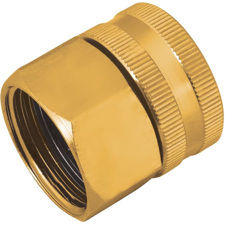 3/4" Double Female Pipe to Hose Connector