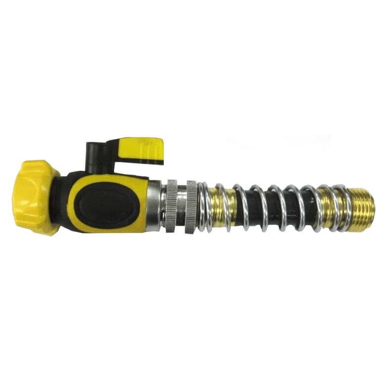 Flexible Single Hose Adapter with Shut-Off