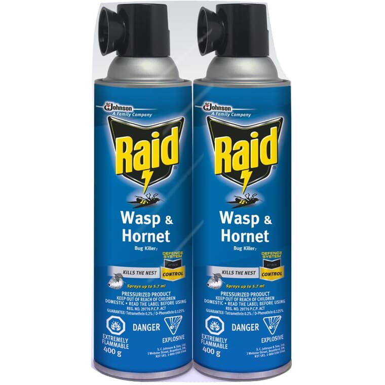 Wasp and Hornet Killer Spray - 2 Pack
