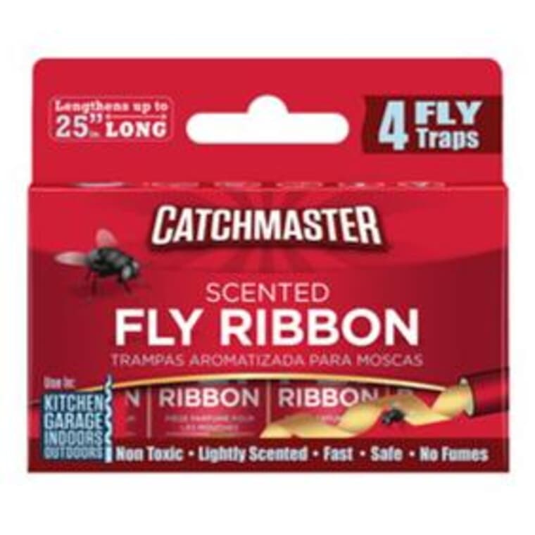 Scented Fly Catcher Coils - 4 Pack
