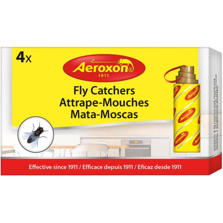 Fly Catcher Coils - 4 Pack