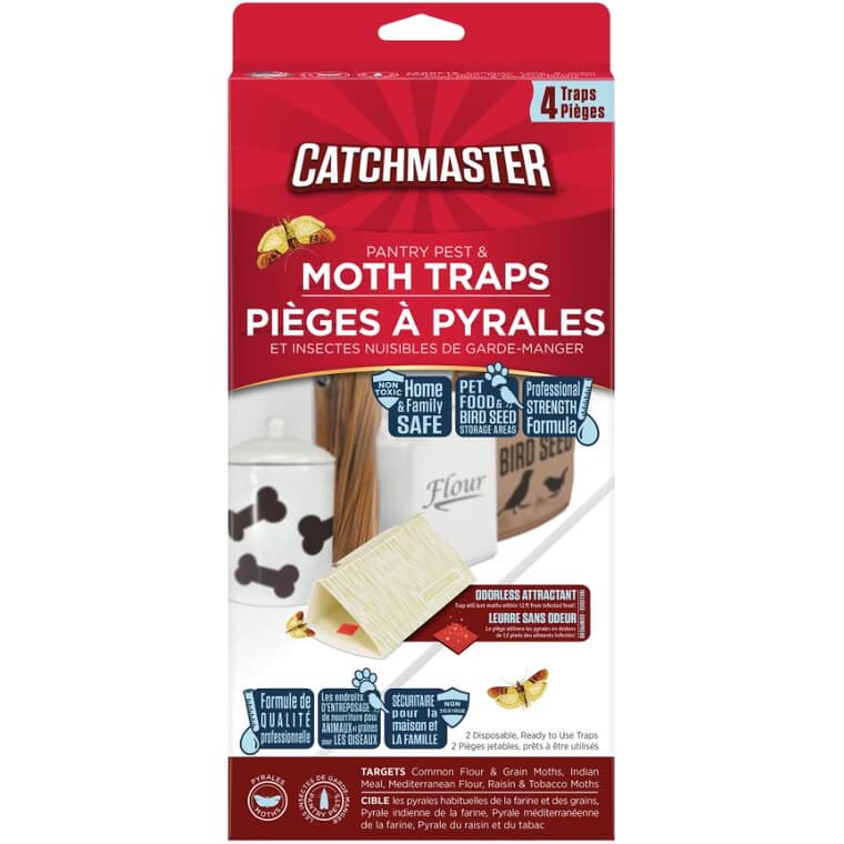 Pantry Moth Traps - 4 Pack