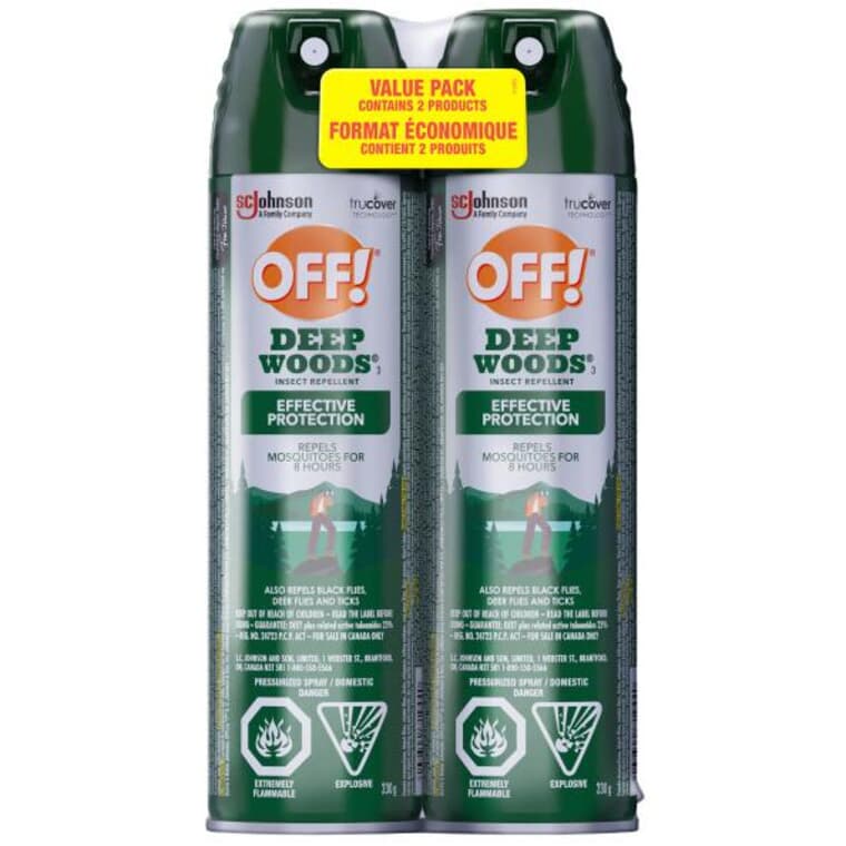 Deep Woods Insect Repellent - 2 Pack, 230 g