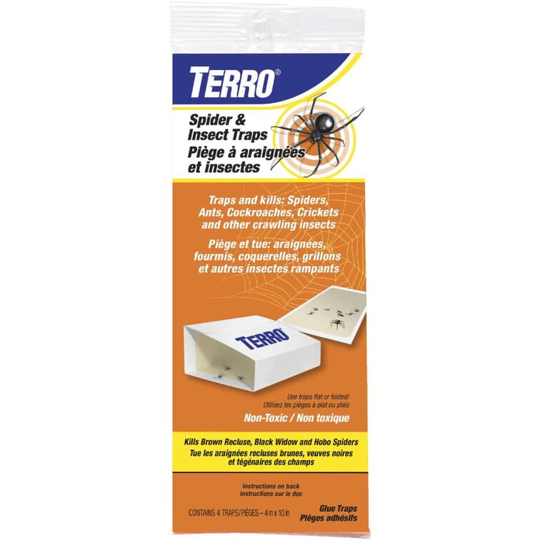 Spider & Insect Traps - 4 Pack