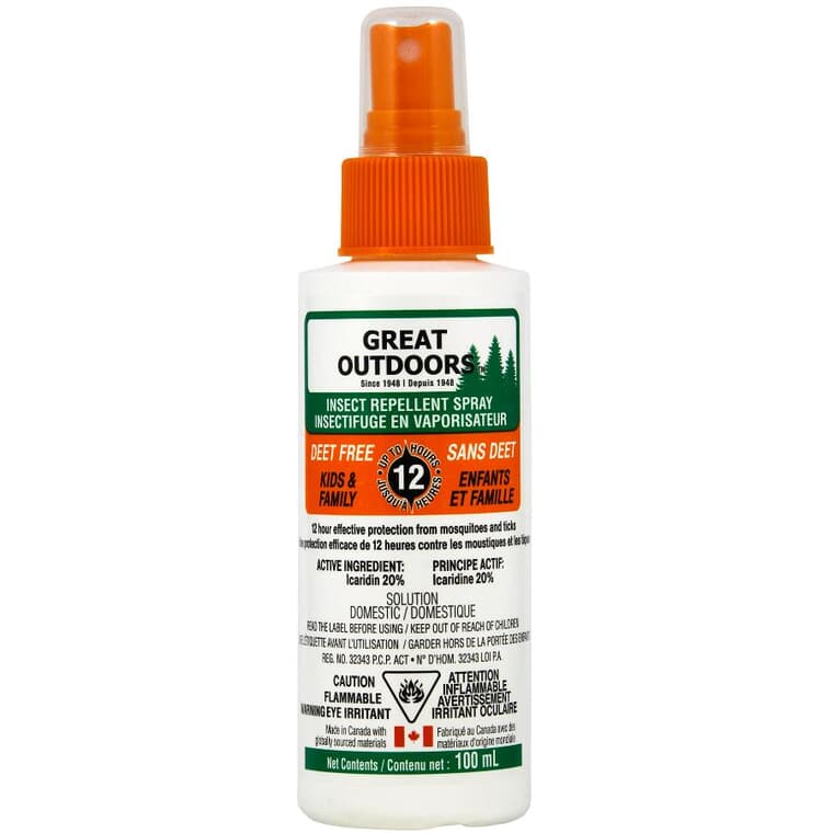 12-Hour Deet Free Insect Repellent - 100 ml