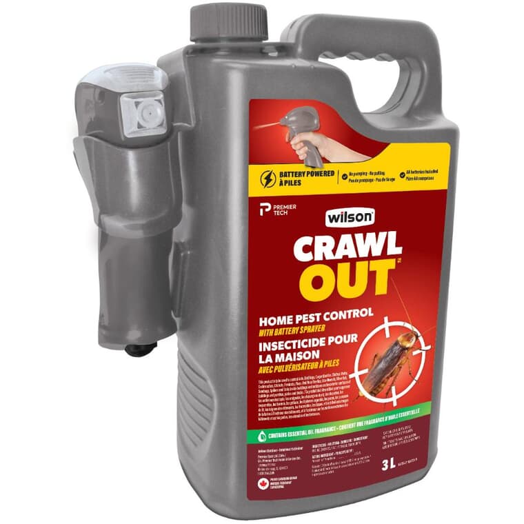 CrawlOUT Home Pest Control Insecticide Spray - 3 L