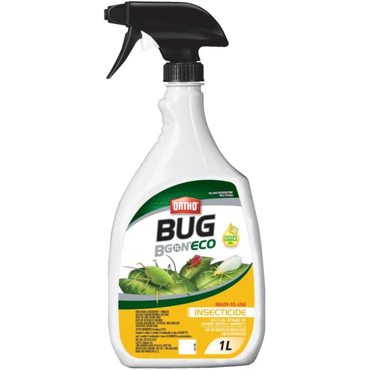 Insecticide en vaporisateur Bug b Gon prêt à utiliser, 1 L