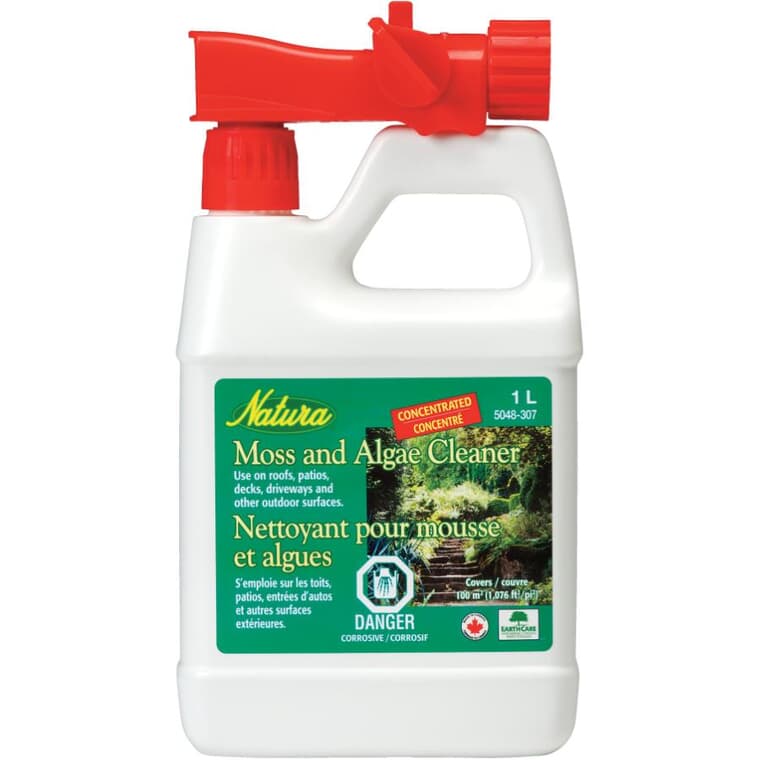 Herbicide pour mousse et algues prêt à vaporiser, 1 L