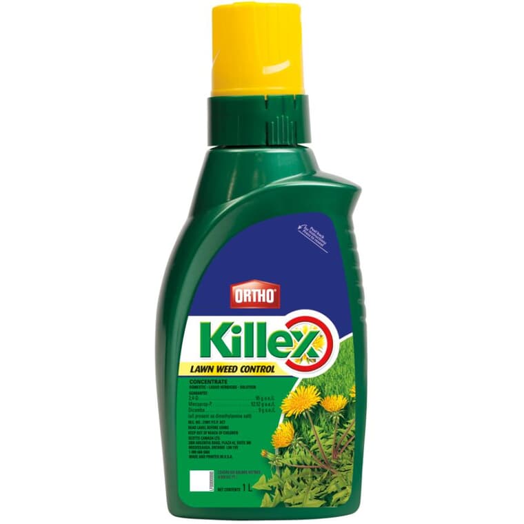 Killex Herbicide Concentrate Lawn Weed Control - 1 L