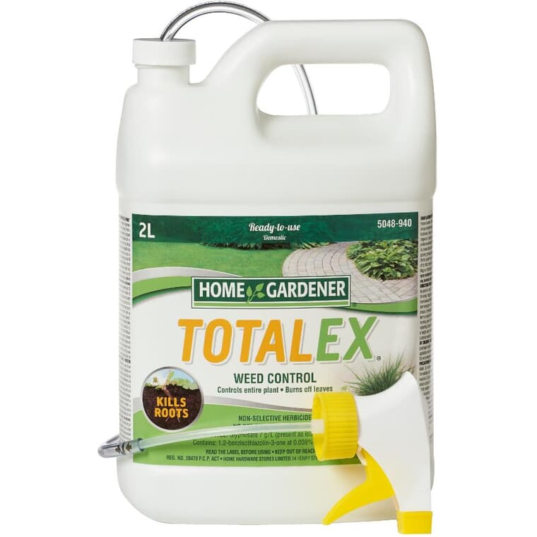 Totalex Grass and Weed Killer Herbicide - Ready-To-Use, 2 L