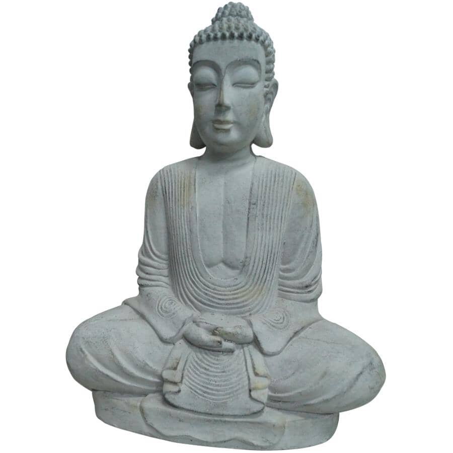 ANGELO DECOR Meditating Buddha Garden Statue | Home Hardware
