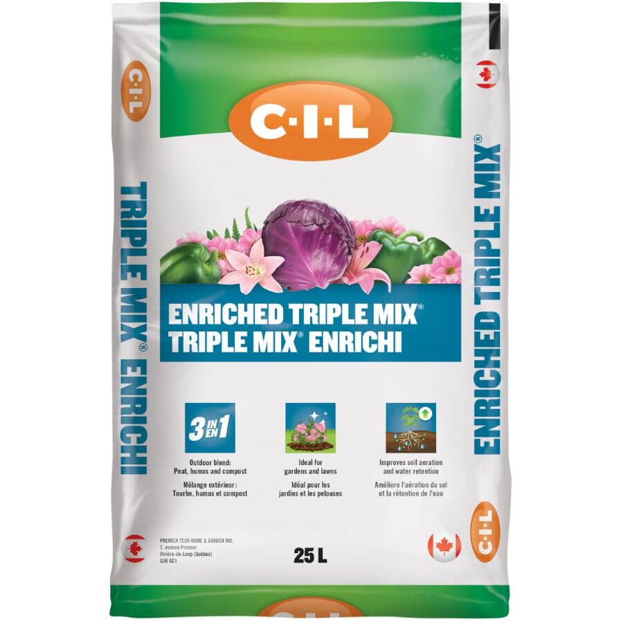 Cil 25l Triple Mix Garden Soil Home Hardware