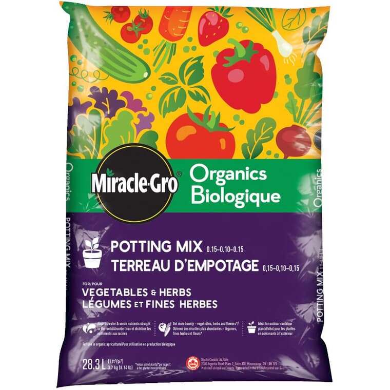 Organics Garden Mix for Vegetables & Herbs - 28.3 L