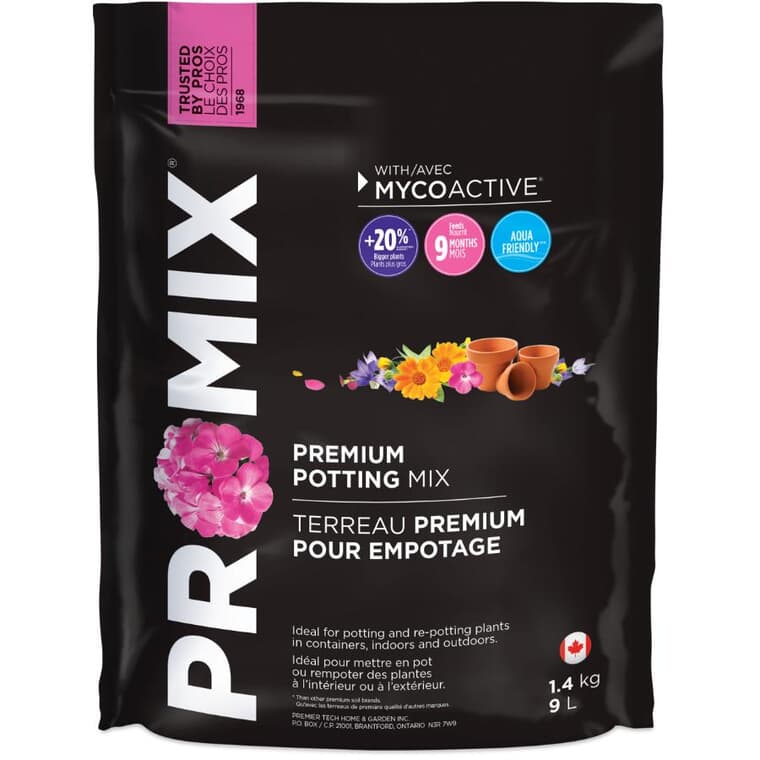 Premium Potting Soil Mix - 9 L