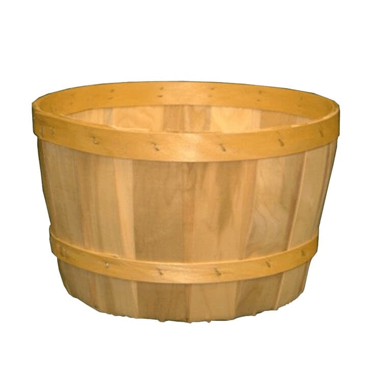 Wooden 1/4 Bushel Basket