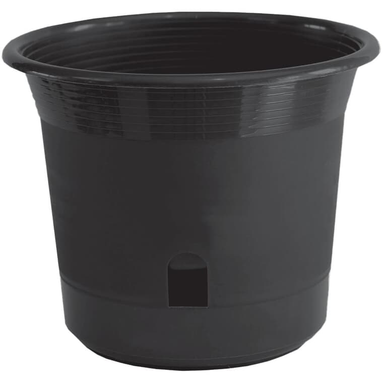 10" Self-Watering Planter - Black