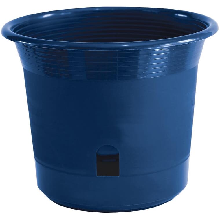 12" Self-Watering Planter - Navy Blue