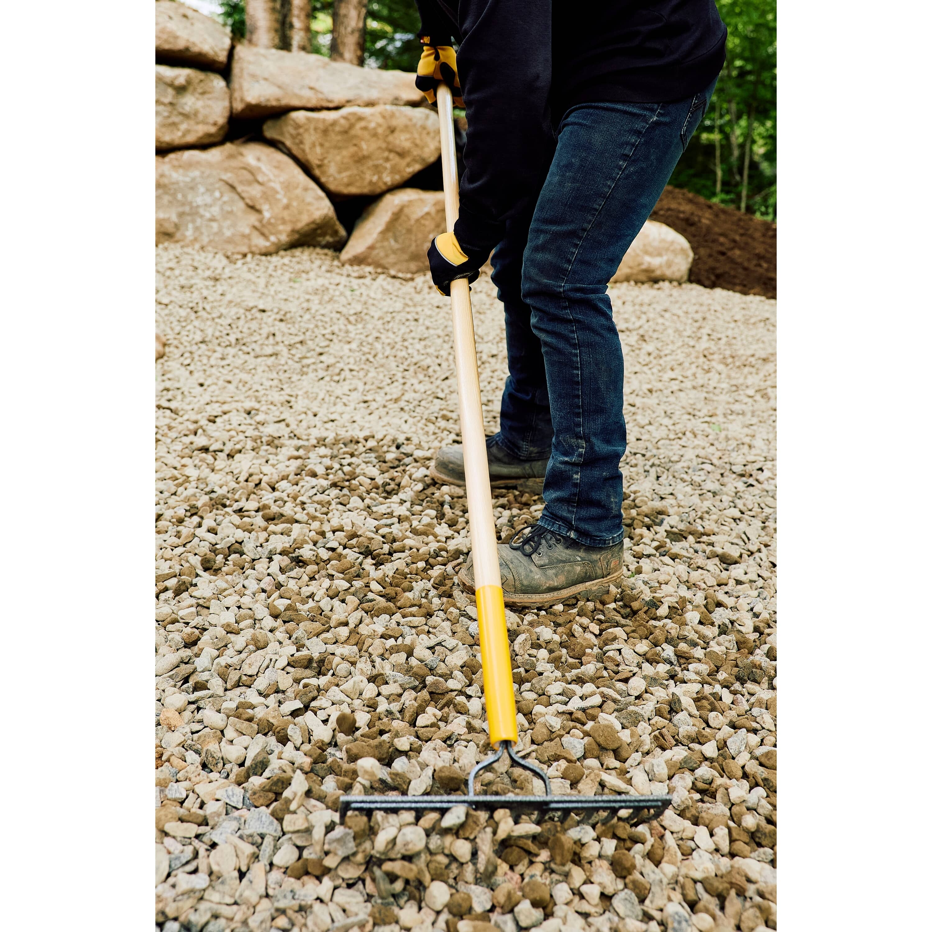 Home Hardware Rake GARANT 14 Tines Pro Heavy Duty Level Head Rake, with 63