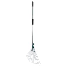 LMLMD Râteau De Jardin En Métal Ramasse Feuilles, Râteau à Feuilles De Jardin Râteau à Gazon