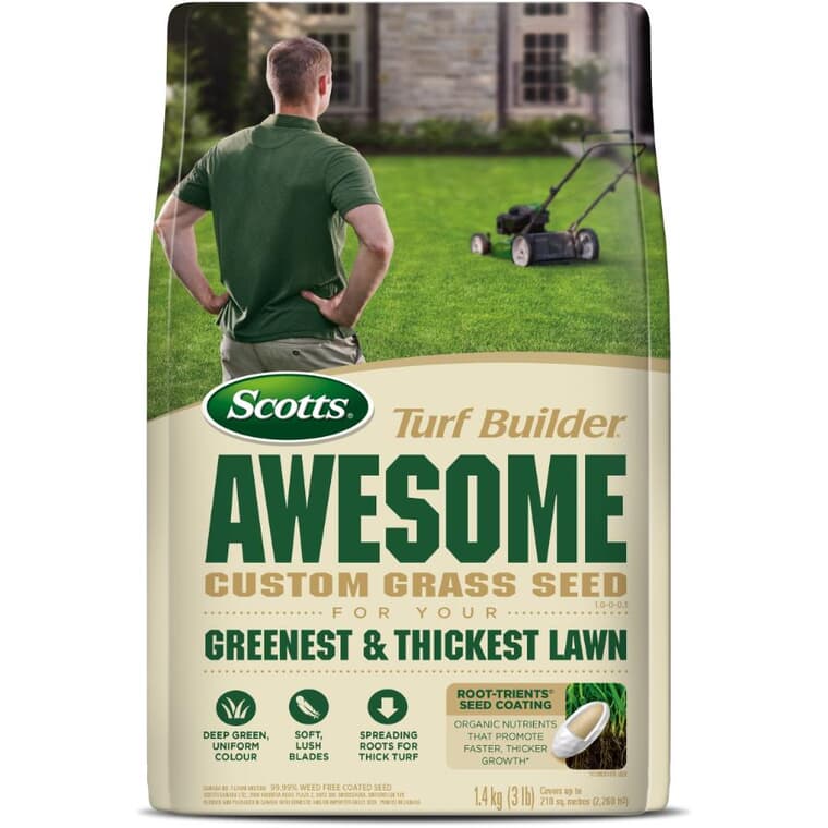 1.4kg Turf Builder Awesome Grass Seed