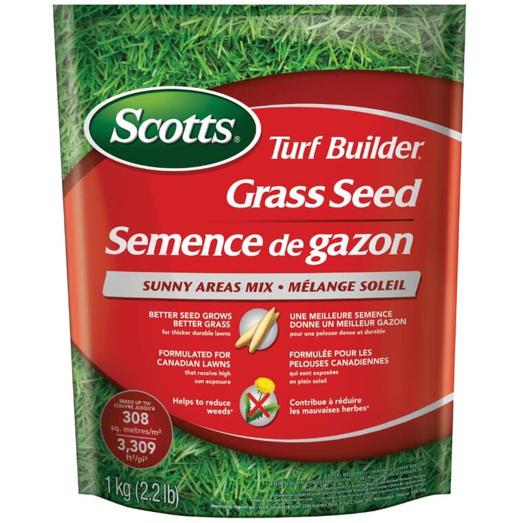 Turf Builder Sunny Areas Grass Seed - 1 kg