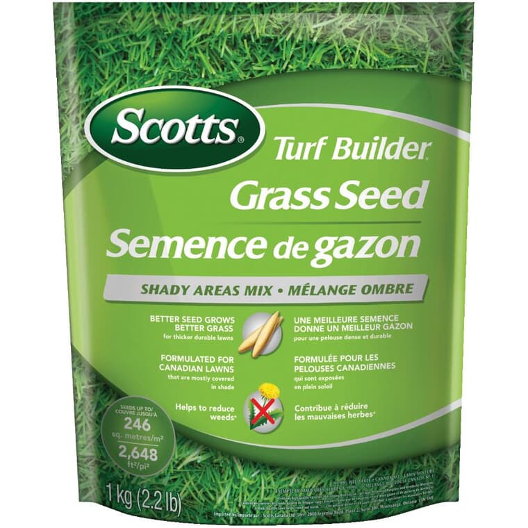 Turf Builder Shady Areas Grass Seed - 1 kg