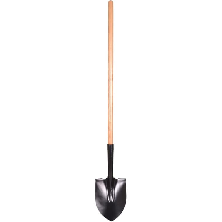 55" Econo Round Point Long Handle Shovel