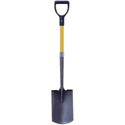 contractors choice x tra 41 d handle garden spade with fiberglass handle home hardware