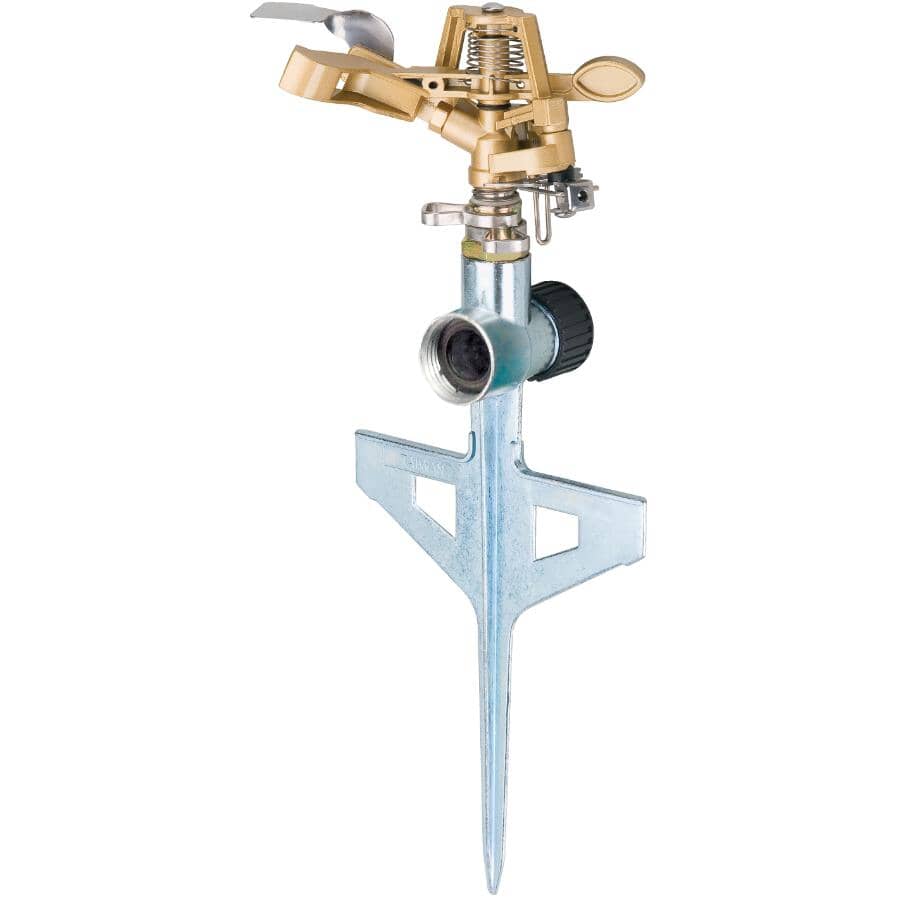 MELNOR Metal Pulsating Spike Lawn Sprinkler | Home Hardware