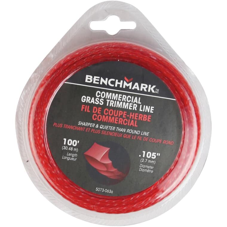 .105" x 100' Twisted Grass Trimmer Line