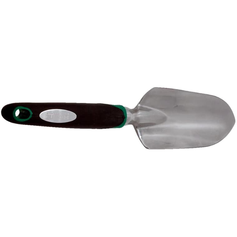 Aluminum Hand Trowel, with Soft Grip Handle