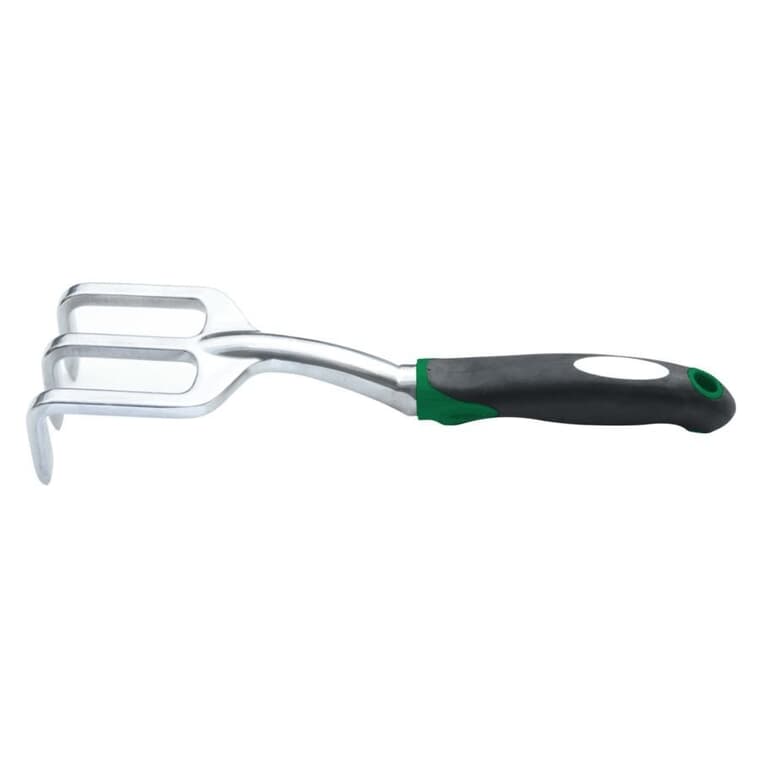 Aluminum Hand Cultivator with Soft Grip Handle