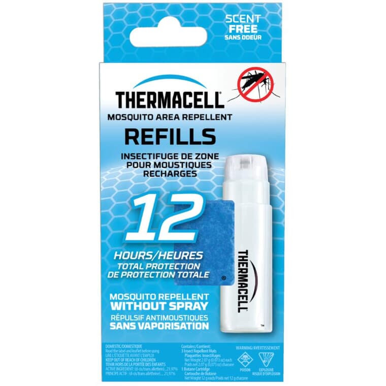 Original Mosquito Repellent Refills - 1 Cartridge & 3 Mats
