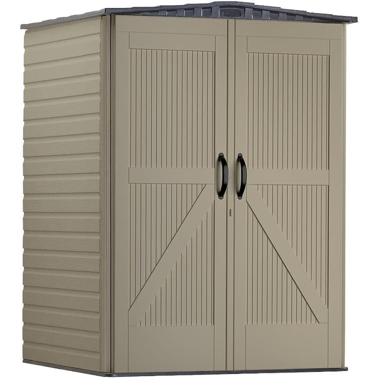 4' x 4' Medium Roughneck Vertical Storage Shed