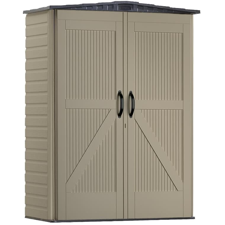 4.6' x 2.3' Small Roughneck Vertical Storage Shed